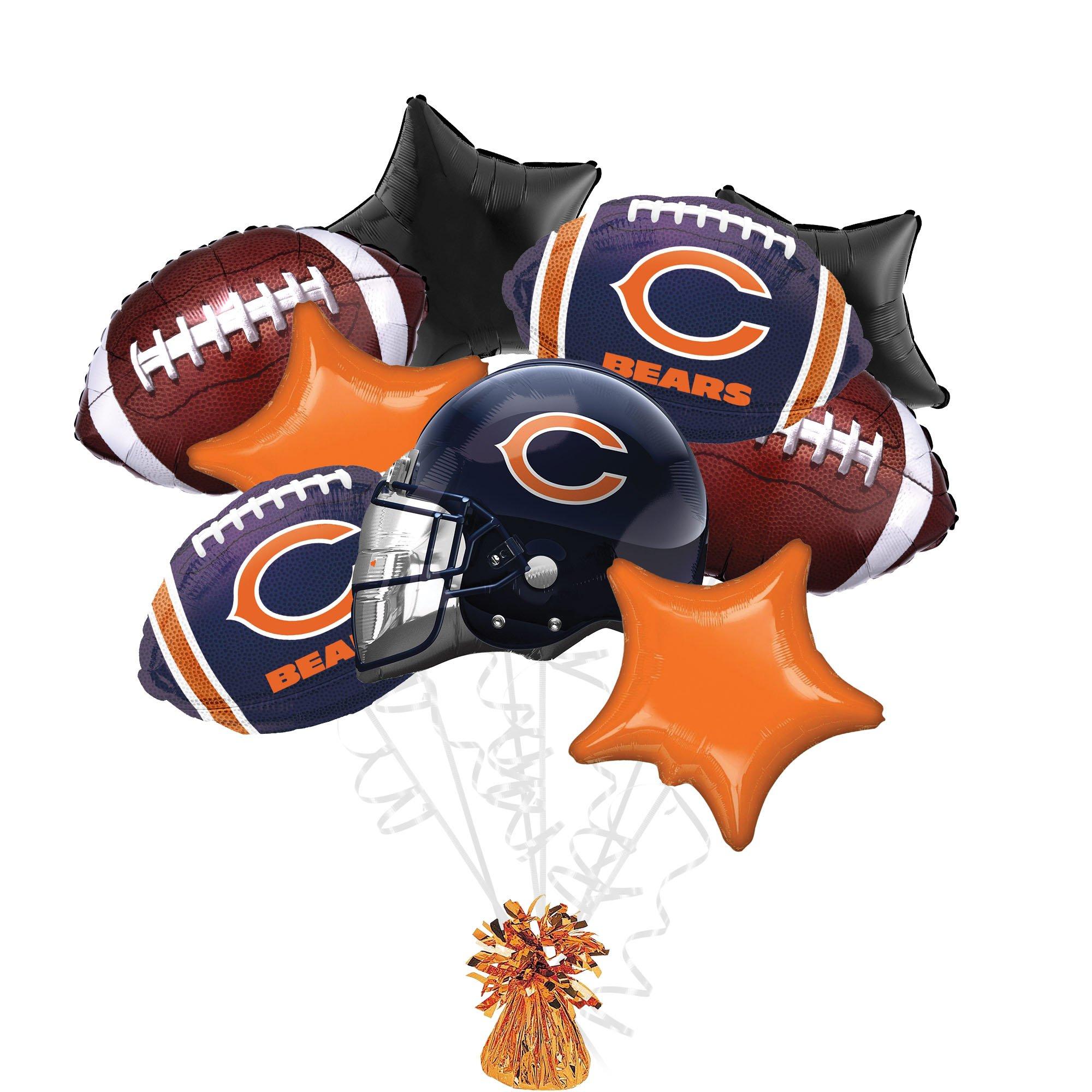 Chicago Bears Foil Balloon Bouquet